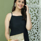 Chic Backless Designer Kurta with Palazzo ( JOKPL 2137B 1577 Black )