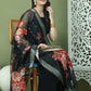 Backless Designer Kurta Palazzo Set with Floral Dupatta ( JOKPL 2137B D66B 1577 Black )