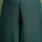 Chic Backless Designer Kurta with Palazzo ( JOKPL 2137G 1577 Green )