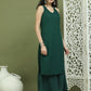 Embroidered Rayon Kurta for Women ( JOK 1579 Green )