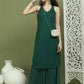 Embroidered Rayon Kurta for Women ( JOK 1579 Green )