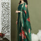 Backless Designer Kurta Palazzo Set with Floral Dupatta ( JOKPL 2137G D66G 1577 Green )