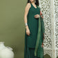 Embroidered Rayon Kurta Palazzos With dupatta ( JOKPL 2137G D66G 1579 Green )