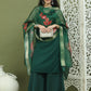Embroidered Rayon Kurta Palazzos With dupatta ( JOKPL 2137G D66G 1579 Green )