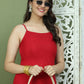 Chic Backless Designer Kurta with Palazzo ( JOKPL 2137M 1577 Maroon )