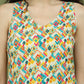 Foil Printed Sleeveless Kurta With Palazzos for Women ( JOKPL 2137Mul 1576 Ivory )