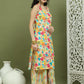 Foil Printed Sleeveless Kurta for Women ( JOK 1576 White )