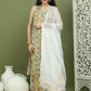 Foil Printed Rayon Kurta Palazzos & Dupatta for Women ( JOKPL 2137Mul D31W 1576 Ivory )