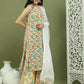 Foil Printed Rayon Kurta Palazzos & Dupatta for Women ( JOKPL 2137Mul D31W 1576 Ivory )