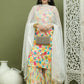 Foil Printed Rayon Kurta Palazzos & Dupatta for Women ( JOKPL 2137Mul D31W 1576 White )