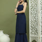 Backless Designer Kurta for Women ( JOK 1577 Navy )