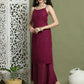 Backless Designer Kurta for Women ( JOK 1577 Purple )