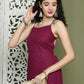 Backless Designer Kurta for Women ( JOK 1577 Purple )