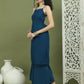Backless Designer Kurta for Women ( JOK 1577 Peacock )