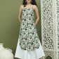 Foil Printed Rayon Kurta. ( JOK 1573 Green )