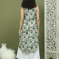 Foil Printed Rayon Kurta. ( JOK 1573 Green )
