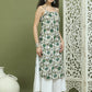 Foil Printed Rayon Kurta. ( JOK 1573 Green )