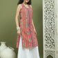 Foil Printed Rayon Kurta With Palazzos ( JOKPL 2137W 1574 Red )