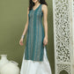 Foil Printed Rayon Kurta for Women ( JOK 1575 Blue )