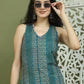 Foil Printed Rayon Kurta for Women ( JOK 1575 Blue )