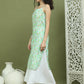 Women's Floral Printed Rayon Kurta ( JOK 1578 Green )