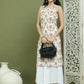 Printed Rayon Kurta for Women ( JOK 1580 Ivory )