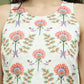 Printed Rayon Kurta for Women ( JOK 1580 Ivory )