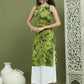 Printed Rayon Kurta Palazzo Set ( JOKPL 2137W 1580 Olive )