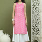 Printed Rayon Kurta for Women ( JOK 1580 Pink )