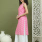 Printed Rayon Kurta Palazzo Set ( JOKPL 2137W 1580 Pink )