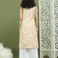 Printed Rayon Kurta for Women ( JOK 1580 Sky )