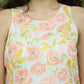 Printed Rayon Kurta for Women ( JOK 1580 Sky )