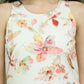 Printed Rayon Kurta for Women ( JOK 1580 White )