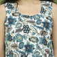 Foil Printed flared kurta pallazos set ( JOKPL 2137W 1581 Navy )