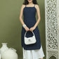 Navy Blue Screen-Printed Cotton Kurta ( JOK 1582 Navy )