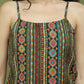 Foil Printed Rayon Kurtas for Women ( JOK 1583 Olive )