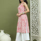 Women's Printed Rayon Kurtas ( JOK 1585 Pink )