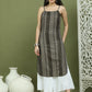 Foil Printed Rayon Kurtas for Women ( JOK 1586 Black )