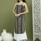 Foil Printed Rayon Kurtas for Women ( JOK 1586 Black )