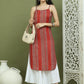 Foil Printed Rayon Kurtas for Women ( JOK 1586 Red )