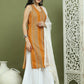 Foil Printed Rayon Kurta Palazzos & Dupatta for Women ( JOKPL 2137W D31W 1575 Yellow )