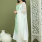 Floral Printed Rayon Kurta Palazzos with Dupatta ( JOKPL 2137W D31W 1578 Green )