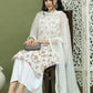 Printed Rayon Kurta Palazzo & Dupatta ( JOKPL 2137W D31W 1580 Ivory )