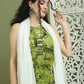 Printed Rayon Kurta Palazzo & Dupatta ( JOKPL 2137W D31W 1580 Olive )
