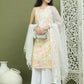 Printed Rayon Kurta Palazzo & Dupatta ( JOKPL 2137W D31W 1580 Sky )