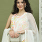 Printed Rayon Kurta Palazzo & Dupatta ( JOKPL 2137W D31W 1580 Sky )