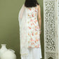 Printed Rayon Kurta Palazzo & Dupatta ( JOKPL 2137W D31W 1580 White )