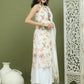 Printed Rayon Kurta Palazzo & Dupatta ( JOKPL 2137W D31W 1580 White )