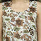 Foil Printed flared kurta pallazos With Dupatta ( JOKPL 2137W D31W 1581 Brown )