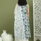 Foil Printed flared kurta pallazos With Dupatta ( JOKPL 2137W D31W 1581 Navy )